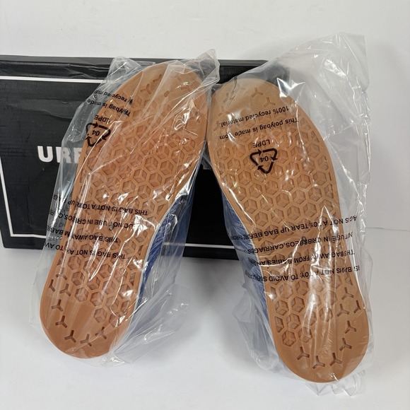 Urban Sport by J/Slides Stretch Knit Sneaker Blue ‎ Size 9 MSRP $118 - Picture 5 of 10